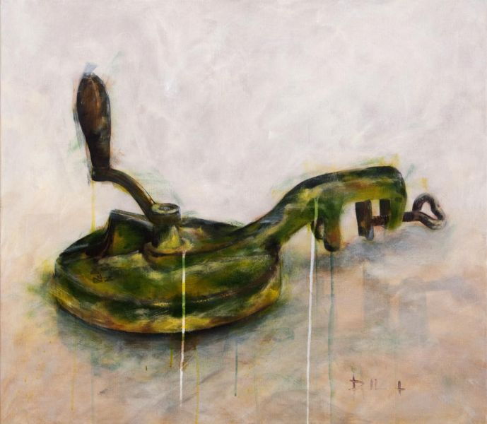 PEDE NO.50 | 70x80 cm | acryl op linnen | € 1.950,-