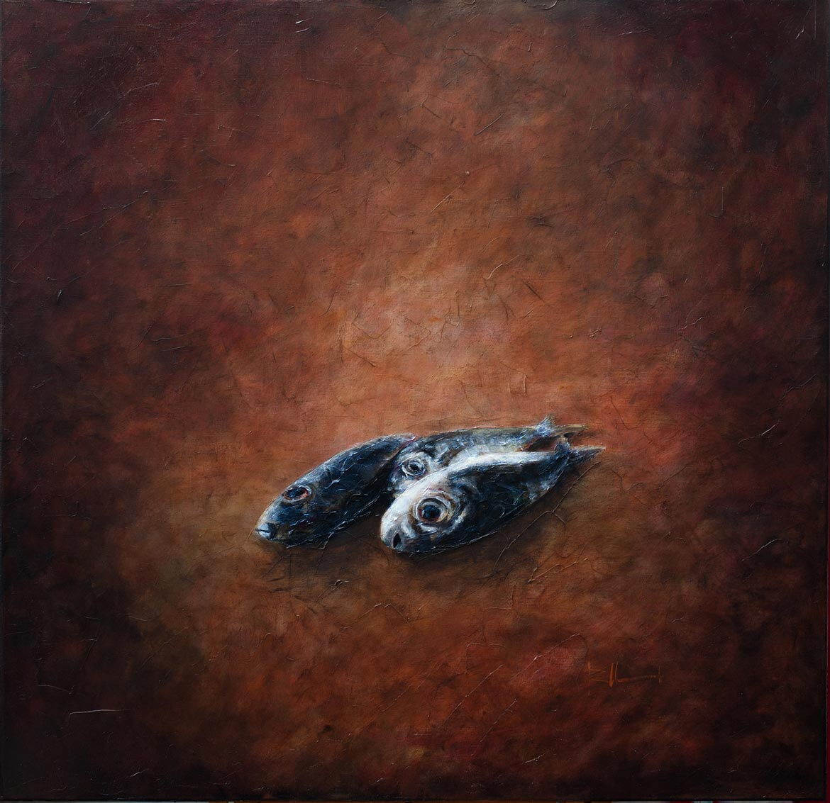 BAKMAKREEL&nbsp;| acryl op linnen | 135x135cm | verkocht