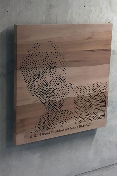 Plaquette van appelhout