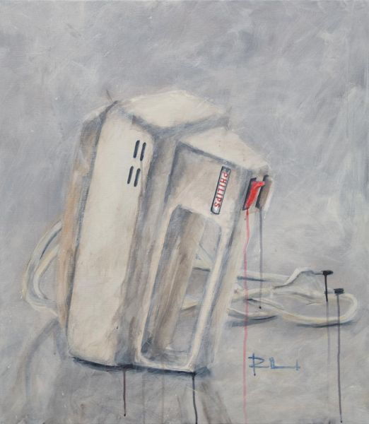 PHILIPS TYPE HM3060 | 70x80 cm | acryl op linnen | verkocht
